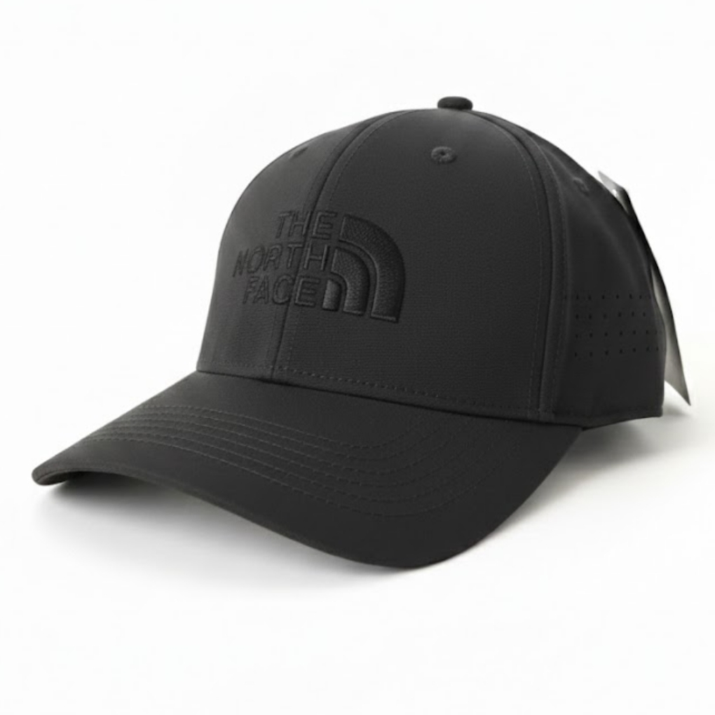 The North Face Recycled ’66 Laser Cut Classic Hat – Black (Black Logo)